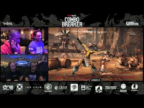 MKX After Hours @ Combo Breaker 2015 - Kitana Prime vs MIT [720p/60fps]