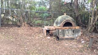 Pizza oven possum