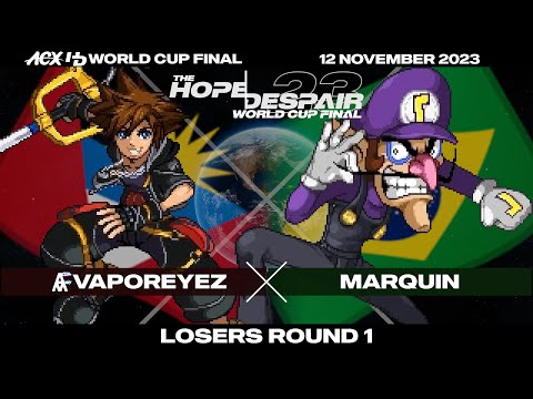 VaporeyeZ (Sora) vs Marquin (Waluigi) - Losers Round 1 - 2023 H/D WORLD CUP FINAL