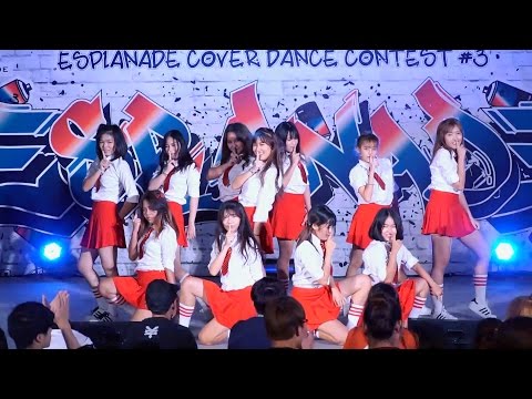160828 ILY cover I.O.I(아이오아이) - Dream Girls @ Esplanade Cover Dance#3 (Audition)