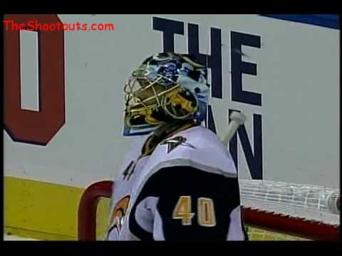 Vyacheslav Kozlov (ATL) vs. Patrick Lalime (BUF) Shootout October 18, 2008