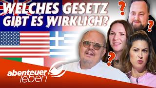 Kurioser Gesetzes-Check: Was ist im Urlaub wirklich verboten? | Abente