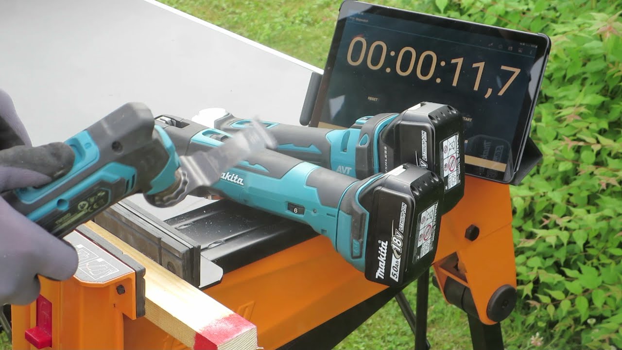 Makita Multicutter comparison CXT TM30D , LXT DTM51Z and the brand new DTM52Z Quick video