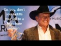 George Strait  High Tone Woman  Lyrics