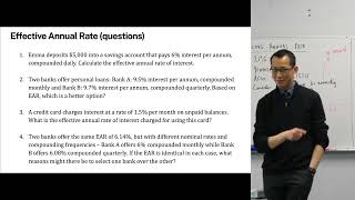 Effective Annual Rate