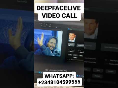How to MAKE DEEPFACELIVE fake video call on Whatsapp. Install DEEPFACELIVE for fake video call