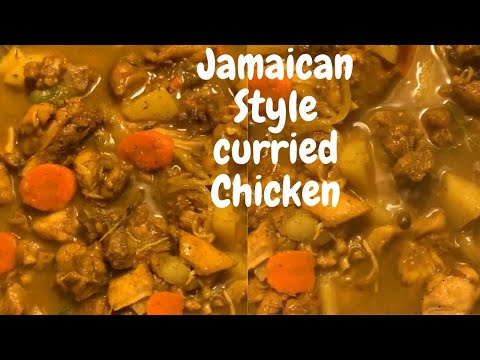 How to make Curry Chicken Jamaican Style|| Chef Halcys Kitchen|| Easy Chicken Recipe