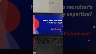 How to determine the industry expertise of potential recruitment partners?