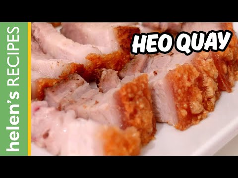 How to make CRISPY ROAST PORK - Thịt heo quay | Helen's Recipes