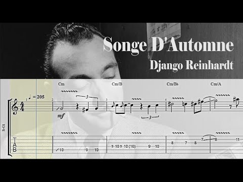Songe D'Automne - Django Reinhardt | Gypsy Guitar Tab
