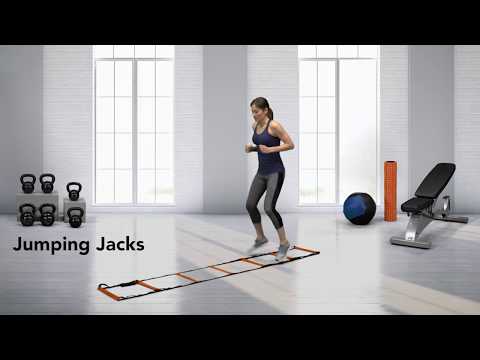 How to do Ladder Jumping Jacks