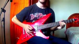 Judas Priest - Raw Deal guitar cover (with solo)