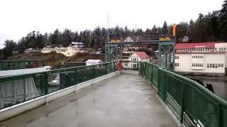 preview picture of video 'Ferry departing Orcas Village - February 24th, 2014'