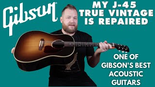 Video thumbnail for Picking up my Gibson J-45 True Vintage from the Fret Boss by Jeremy Sheppard