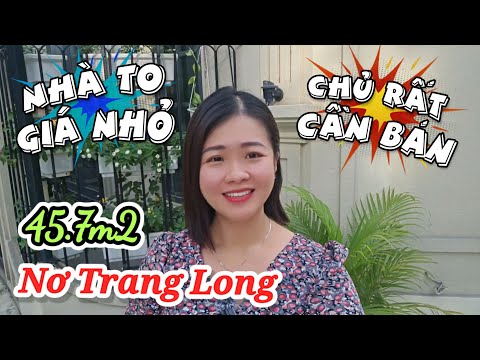 6.45 tỷ | Bán nhà hẻm xe hơi Bình Thạnh, hẻm 332 Phan Văn Trị thông hẻm 265 Nơ Trang Long