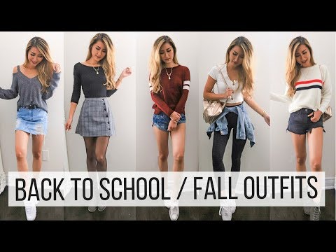 Back To School Fall Outfits 2018