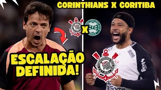 ESCALAÇÃO DO CORINTHIANS CONTRA O CORITIBA! QUEM JOGA? MEMPHIS TITULAR? E O YURI ALBERTO?