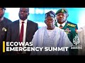 ECOWAS Emergency Summit West African Nations Activate Standby Force
