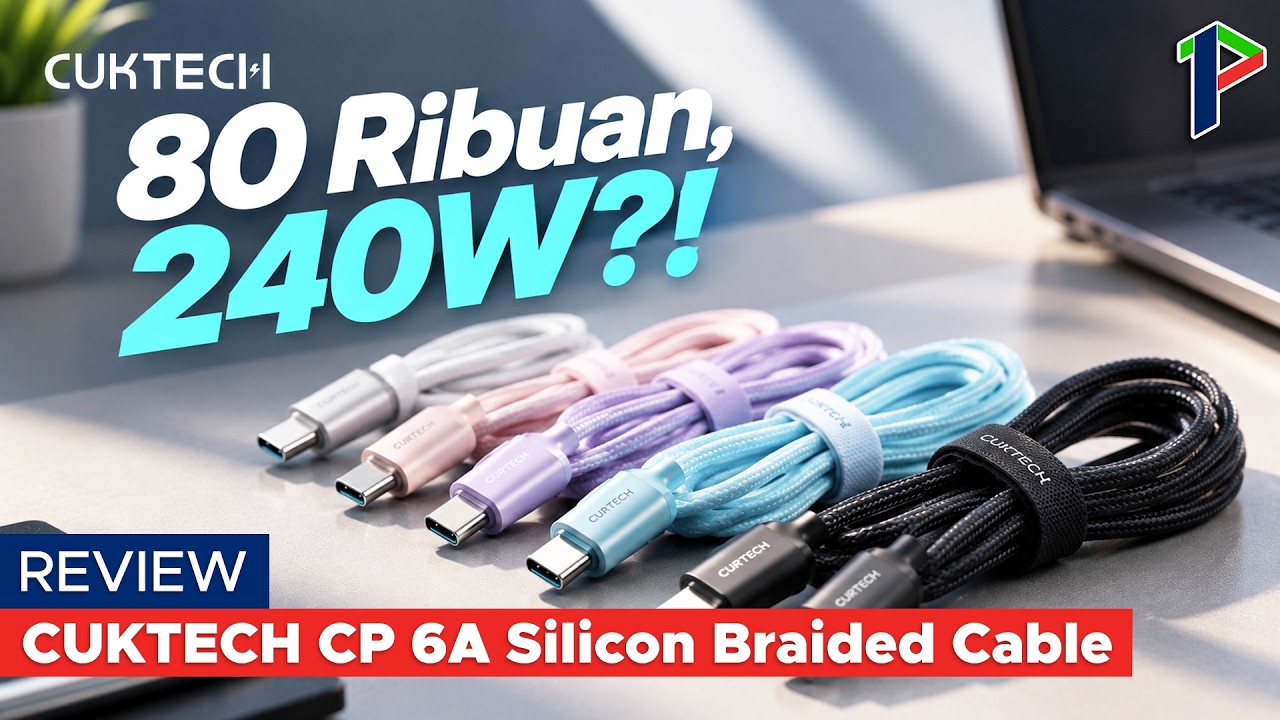 Kabel Murah Ini, Aman Buat produk Apple dan Samsung - Cuktech CP 6A | Review Indonesia