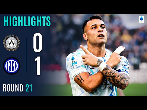 UDINESE-INTER 0-1 | HIGHLIGHTS | Lautaro Edges Udinese To Keep Inter Top | Serie A 2025/26