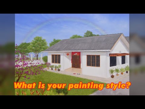 What is your painting style? ★ Oil Painting Journey #48  #SkyIsTheLimitArtChallenge