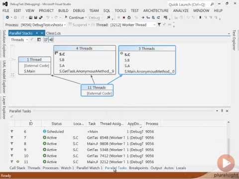 Visual Studio 2012 Parallel Stacks