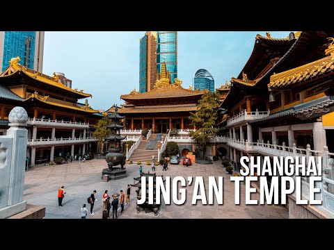 Templo Jing'an - Templo Budista no meio de Xangai