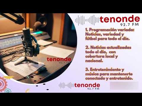 Transmisión en vivo de Tenonde FM 92.7
