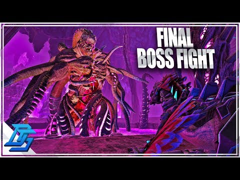 ROCKWELL FINAL BOSS FIGHT, TEK RAILGUN, TEK DRAKE SADDLE!- Ark Survival Evolved -Part 24- Aberration