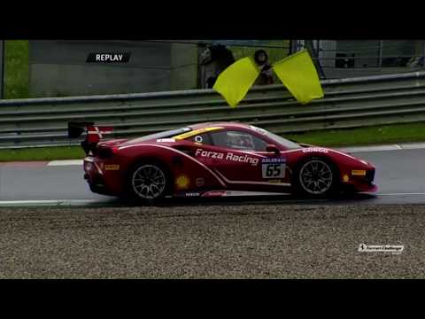 Ferrari Challenge Europe 2019. Qualifying 2 Red Bull Ring. Spins