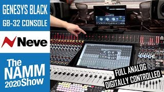 Video thumbnail for AMS Neve GENESYS BLACK: The Perfect Analog Console NAMM 2020 by MixbusTv