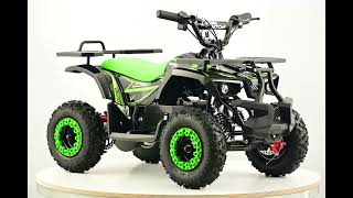 Elektrická štvorkolka pre deti Beneo Motors Veloci zelená - 800W