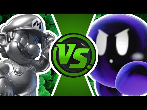 METAL MARIO VS SHADOW KIRBY! (Kirby Series vs Super Mario) | Brock Battles