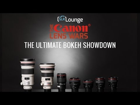 The Canon Lens Wars Ultimate Bokeh Showdown!