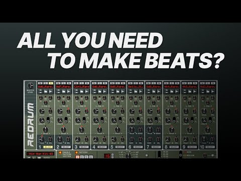 Is this the GOAT of beatmaking plugins? | Beatmaking with Redrum (VST3/AU/AAX)