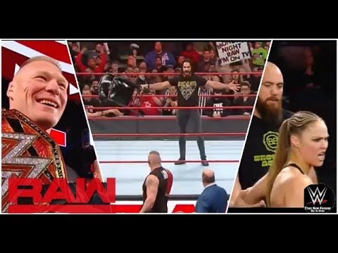 WWE Monday Night Raw Full Highlights 18 March 2019 Full HD   WWE Monday Night RAW Highlight 18 3 1