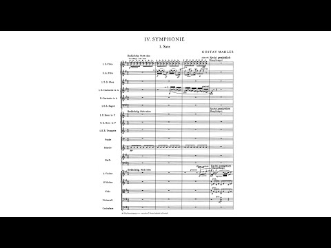 Mahler: Symphony No. 4 (with Score)