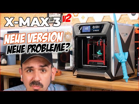 QIDI X-MAX 3 | Is Bambu Lab too small for you? (3D printer test 2023)