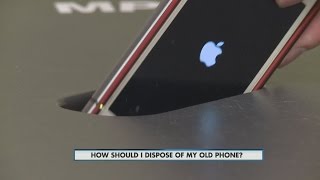 How should I dispose of my old phone? 7-29-15