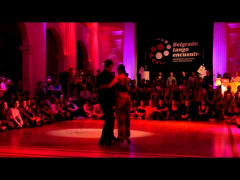 Bruno Tombari y Mariangeles Caamano @ Belgrade Tango Encuentro 2012 (1/4)