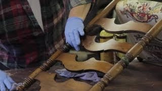 How to Clean Wood Furniture With Cigarette Smoke Damage : Furniture Repair & Refinishing