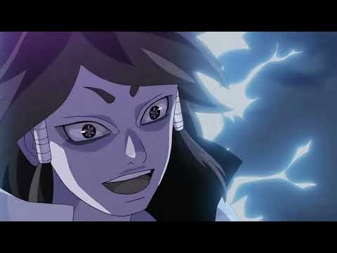 Ashura Wood Style vs Indra Perfect Susanoo Full Fight English HD