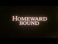DVD Opening To Homeward Bound The Incredible Journey UK DVD Request Video For A Smith