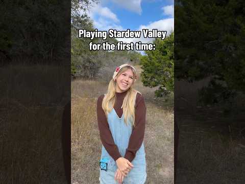 When you start playing Stardew Valley… 👩🏼‍🌾