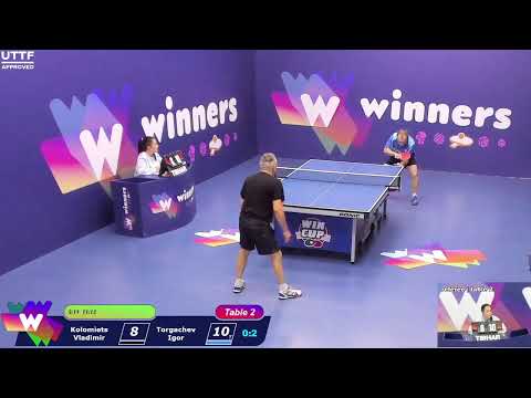 WINners CUP table 2  10.11 Kolomiets Vladimir - Torgachev Igor  18:45