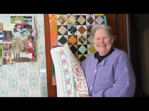 From Small Things: Episode 59: Starting a Row Quilt