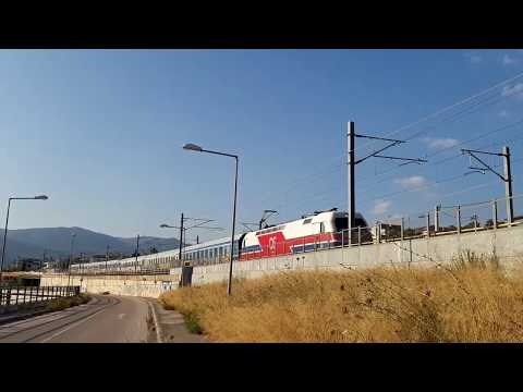 TrainOSE new "Express" Livery - Regional and IC trains in Athens