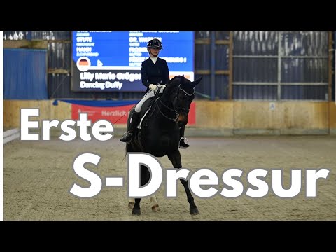 Our first S-level dressage test! Commentary ride