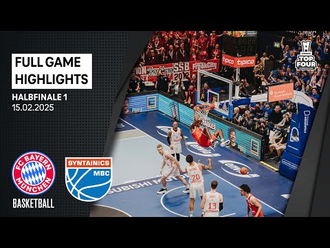 FC Bayern Munich Basketball vs. SYNTAINICS MBC - Full Game Highlights - BBL Cup Semi-final, 24/25