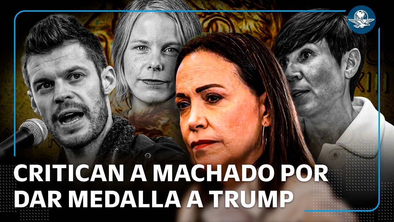 "Patético ": Así calificaron que María Corina Machado haya entregado su medalla del Nobel de la Paz
